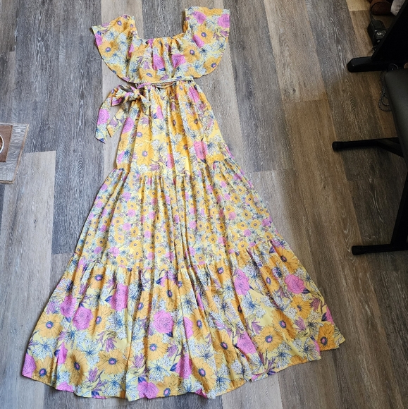 VICI OFF THE-SHOULDER MAXI DRESS - Picture 3 of 13